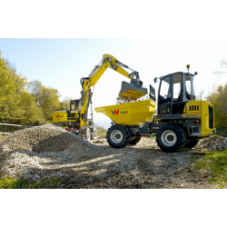 DUMPER SUR PNEUS WACKER...